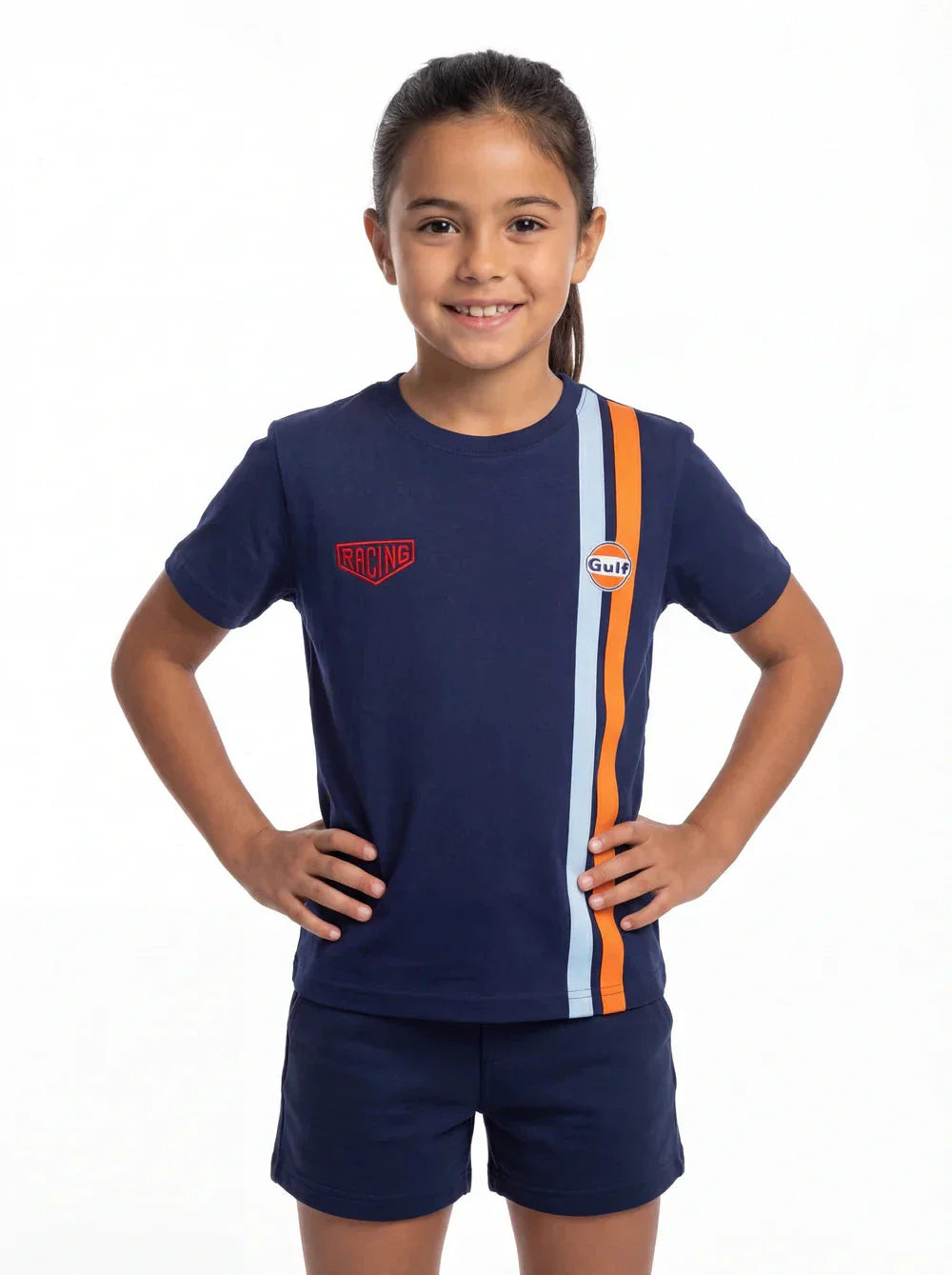 GrandPrix Originals Kids Gulf Striped T-Shirt - Youth Navy
