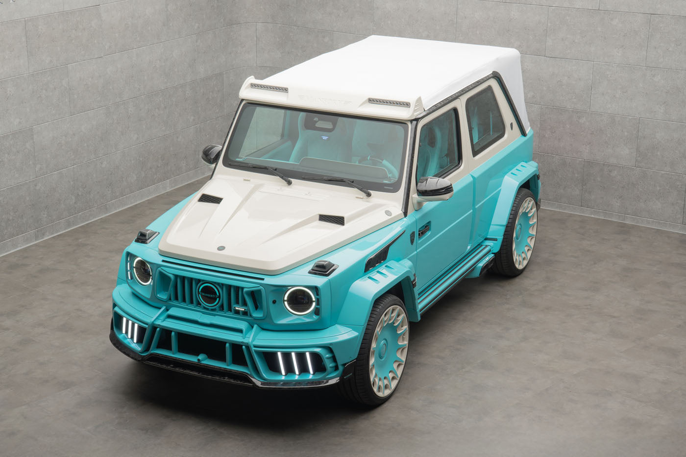 Mansory Builds 1-of-8 Custom Coupe G-Wagon With Coach-Style Doors
