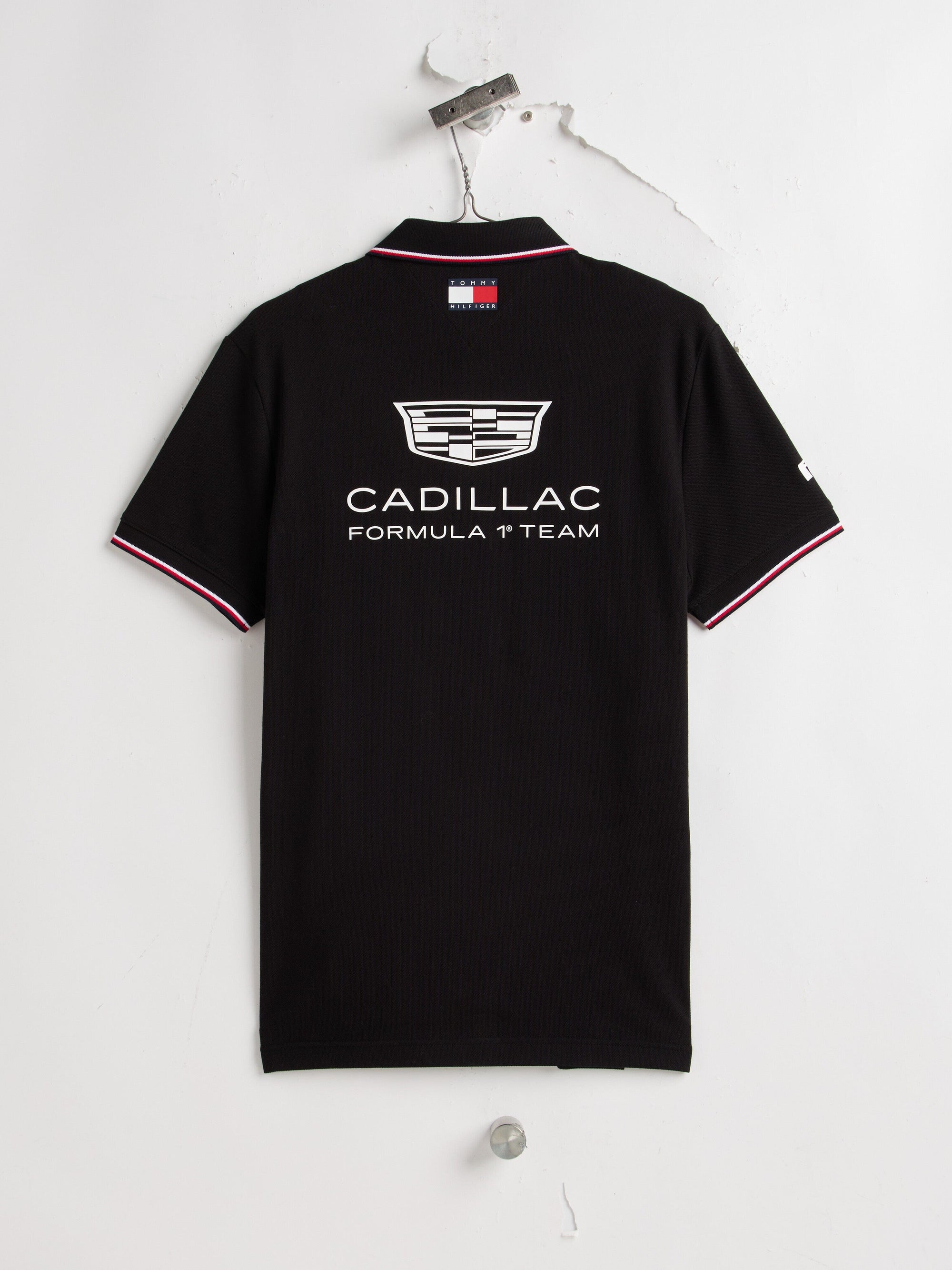 Cadillac F1 Racing 2026 Team Polo Shirt - Black/White