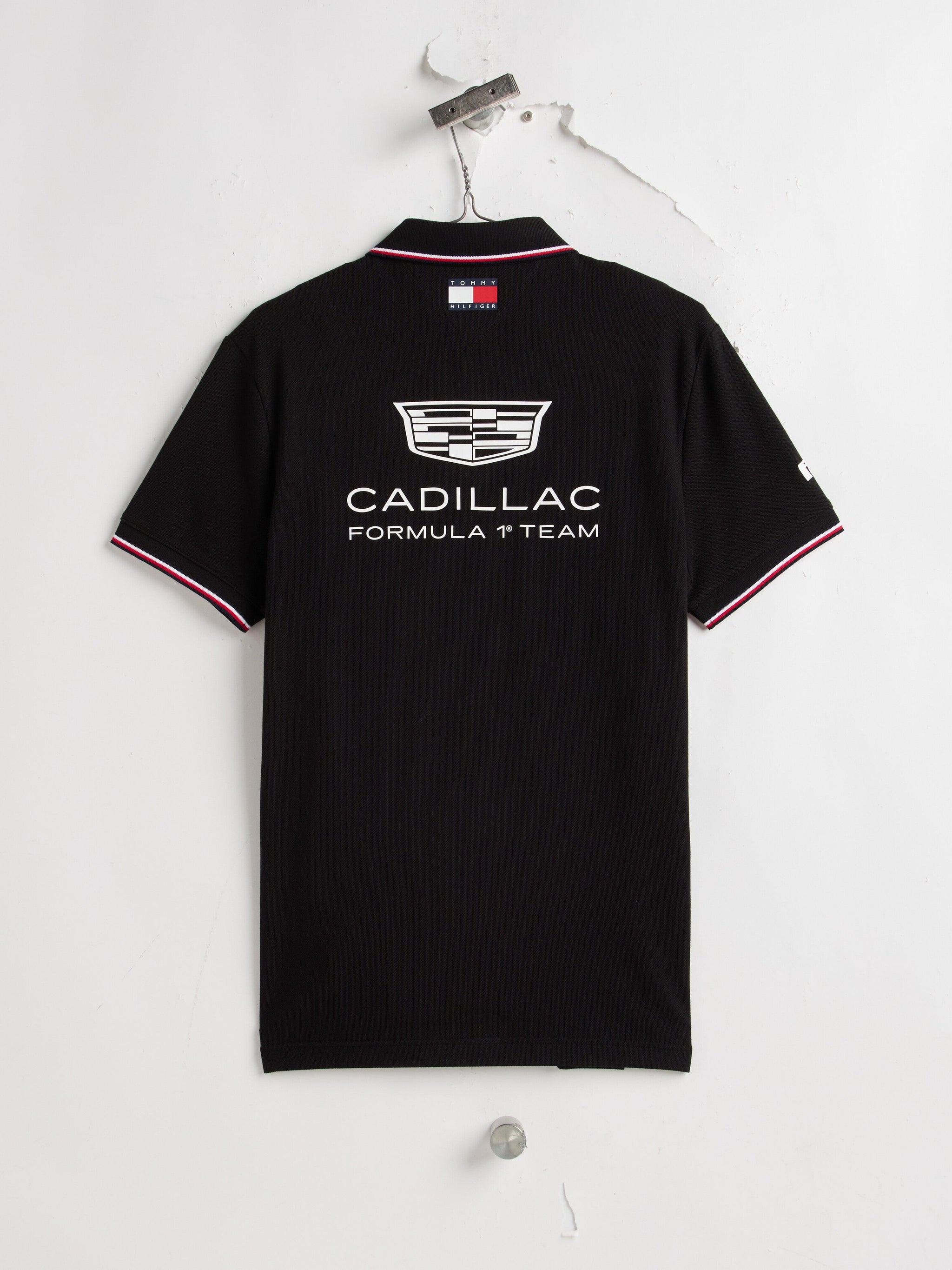 Cadillac F1 Racing 2026 Team Polo Shirt - Black/White