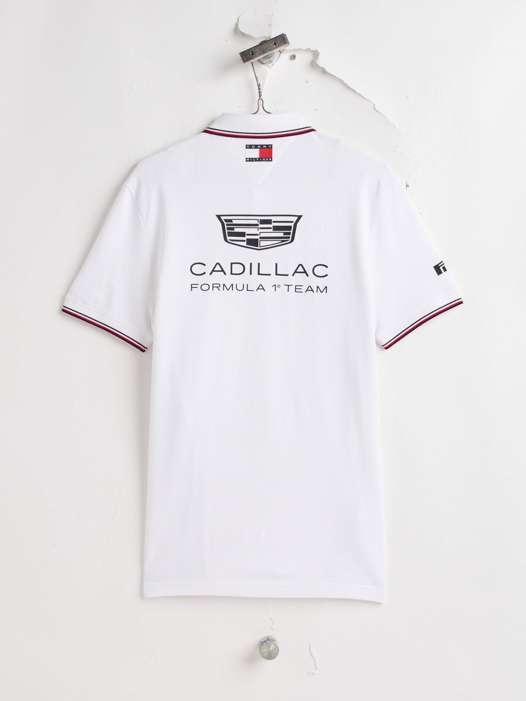 Cadillac F1 Racing 2026 Team Polo Shirt - Black/White