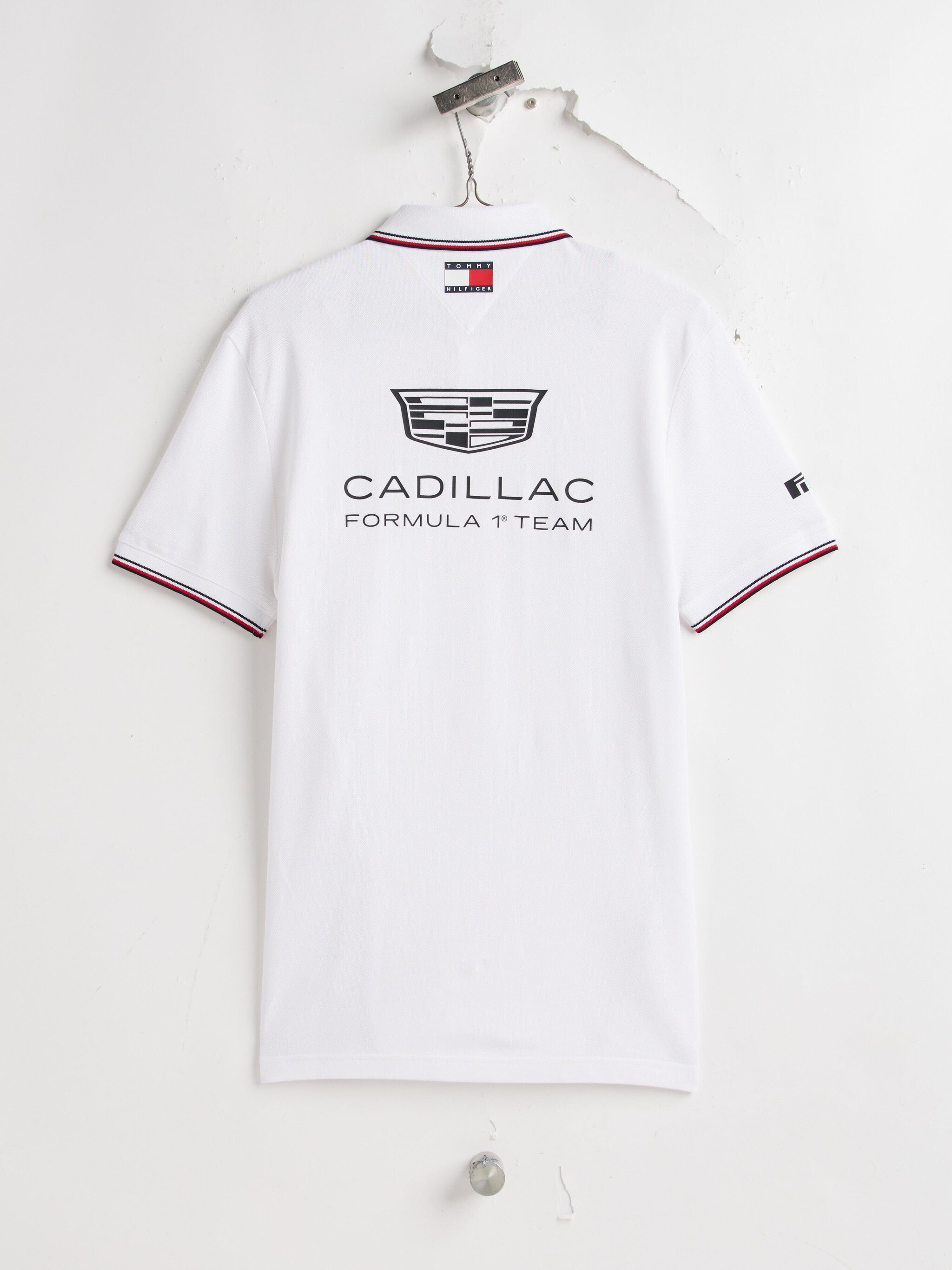 Cadillac F1 Racing 2026 Team Polo Shirt - Black/White
