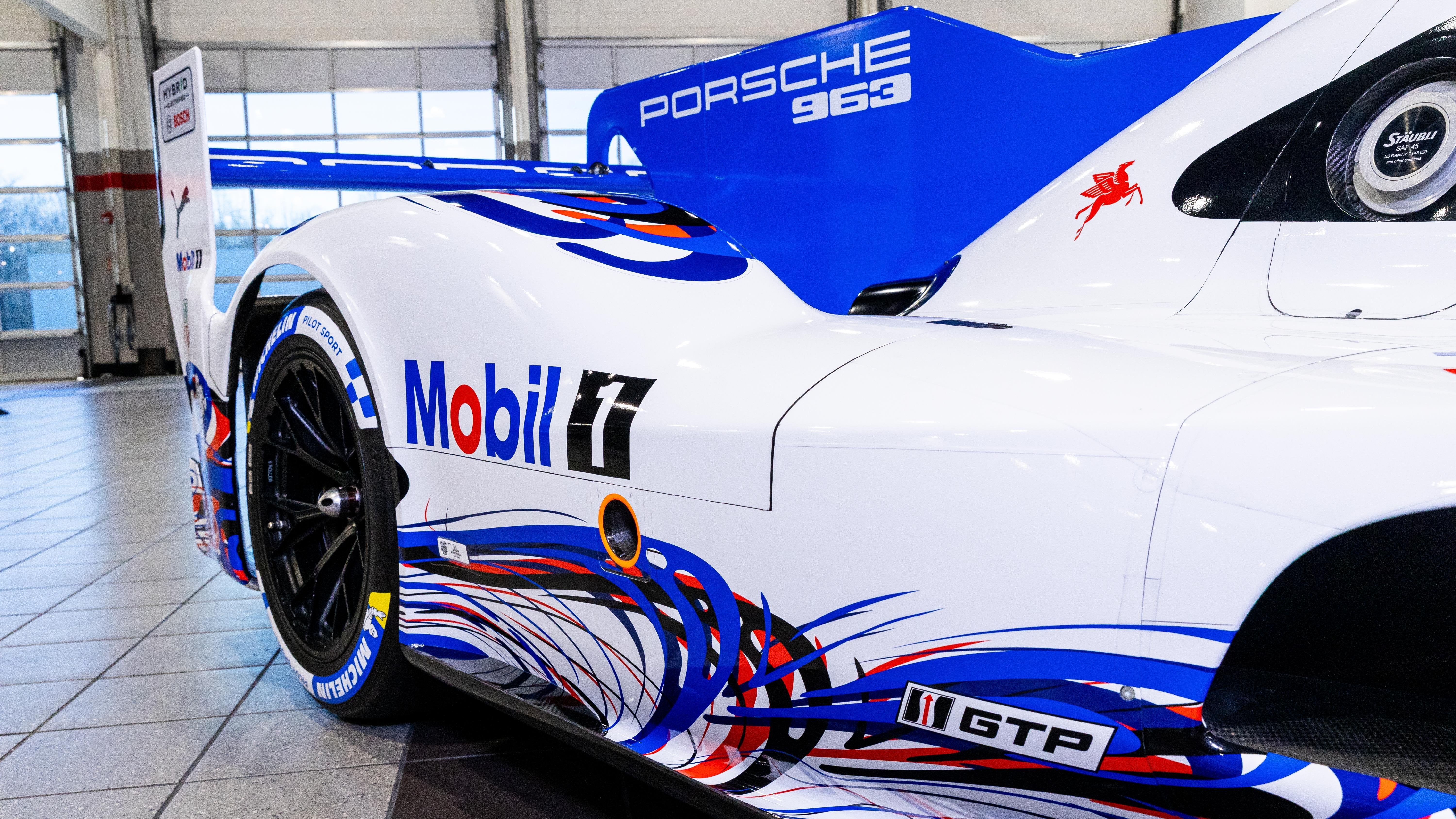 Porsche 963 to Run Historic Mobil 1 911 GT1-Inspired Livery at 12