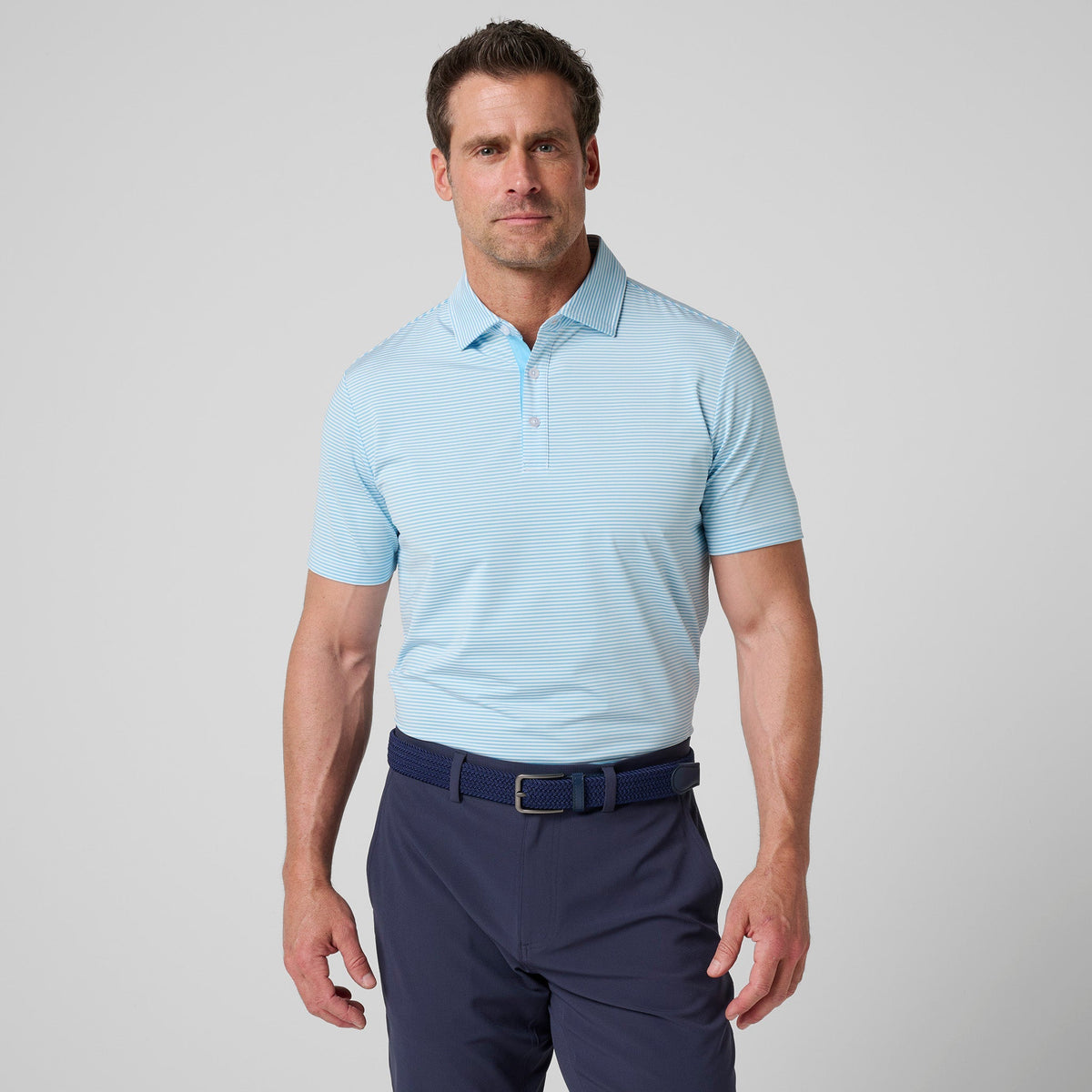 Athletic Tech Stripe Polo