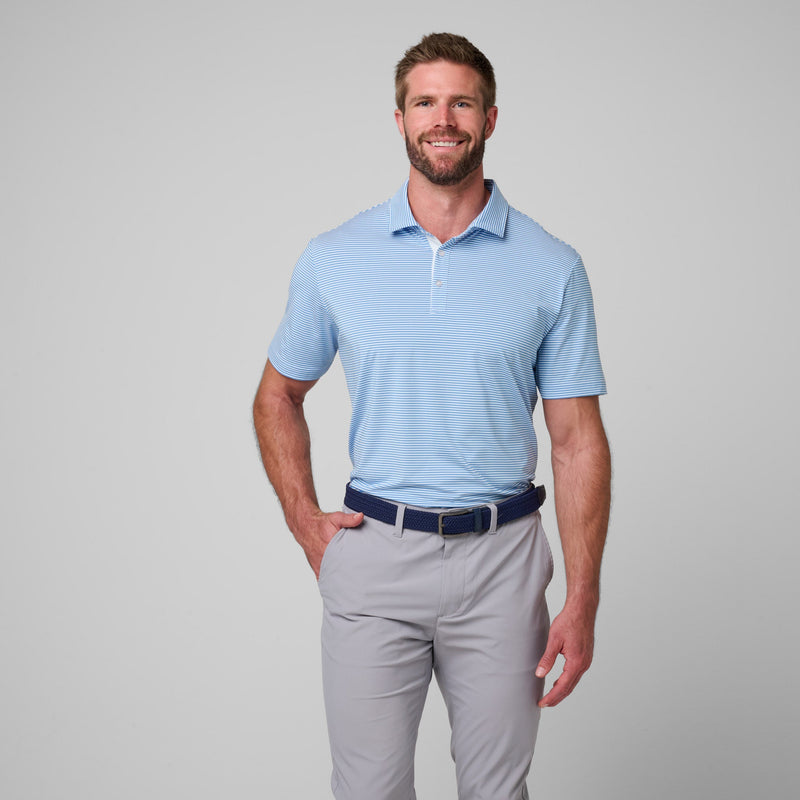 Athletic Tech Stripe Polo