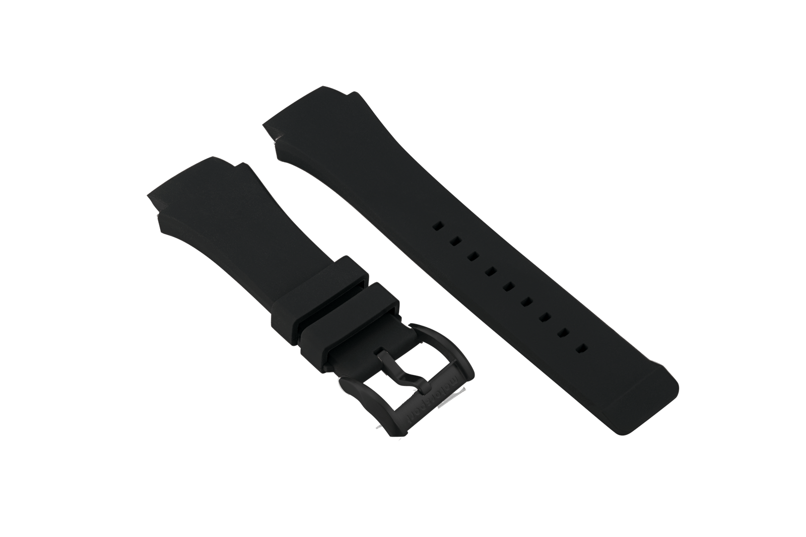 Black Silicone Strap