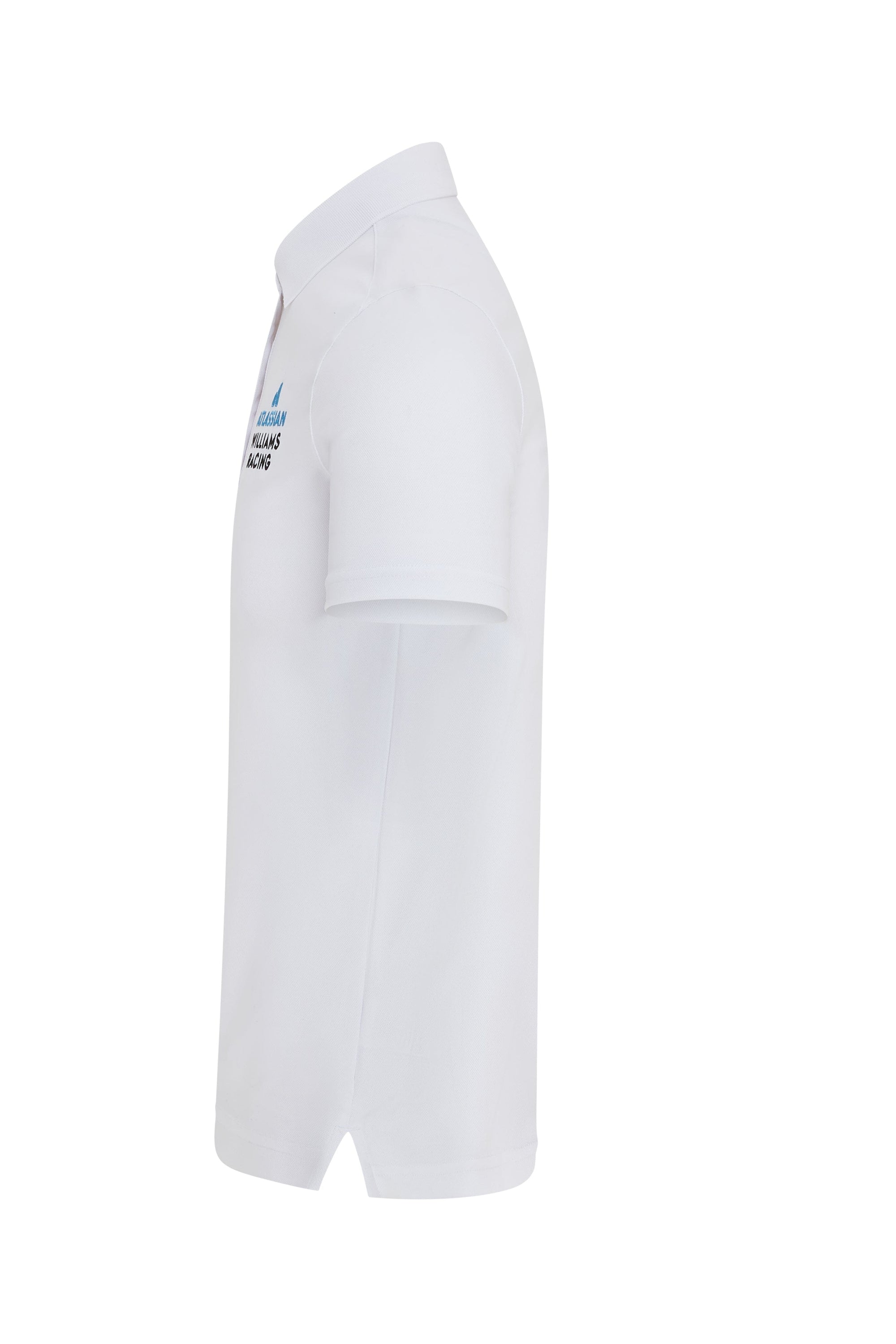 Atlassian Williams Racing F1 Reflo Men's Travel Polo Shirt - White
