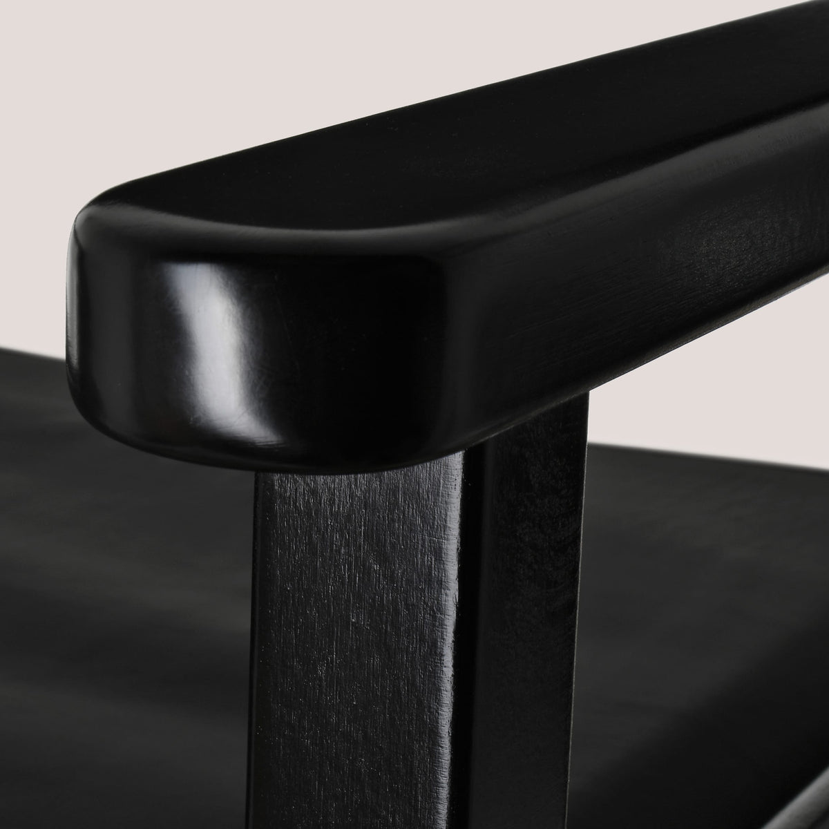 Directors Chairs - Piano Black Finish