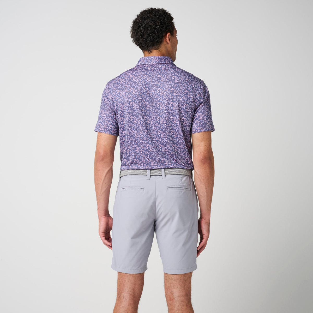 Floral Performance Polo