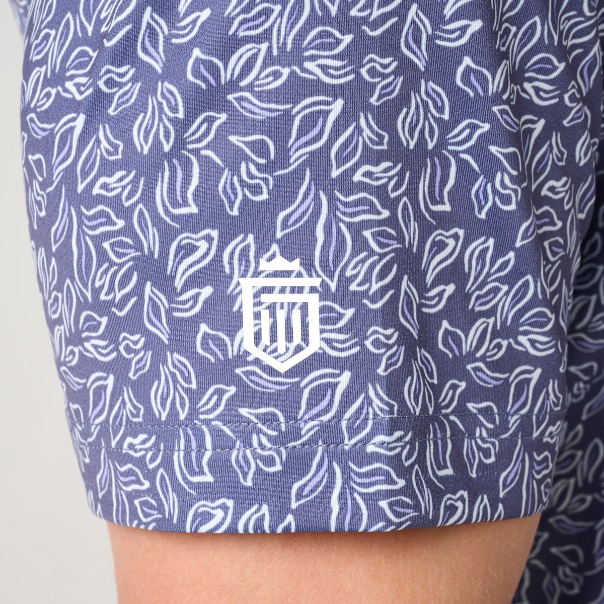 Floral Performance Polo