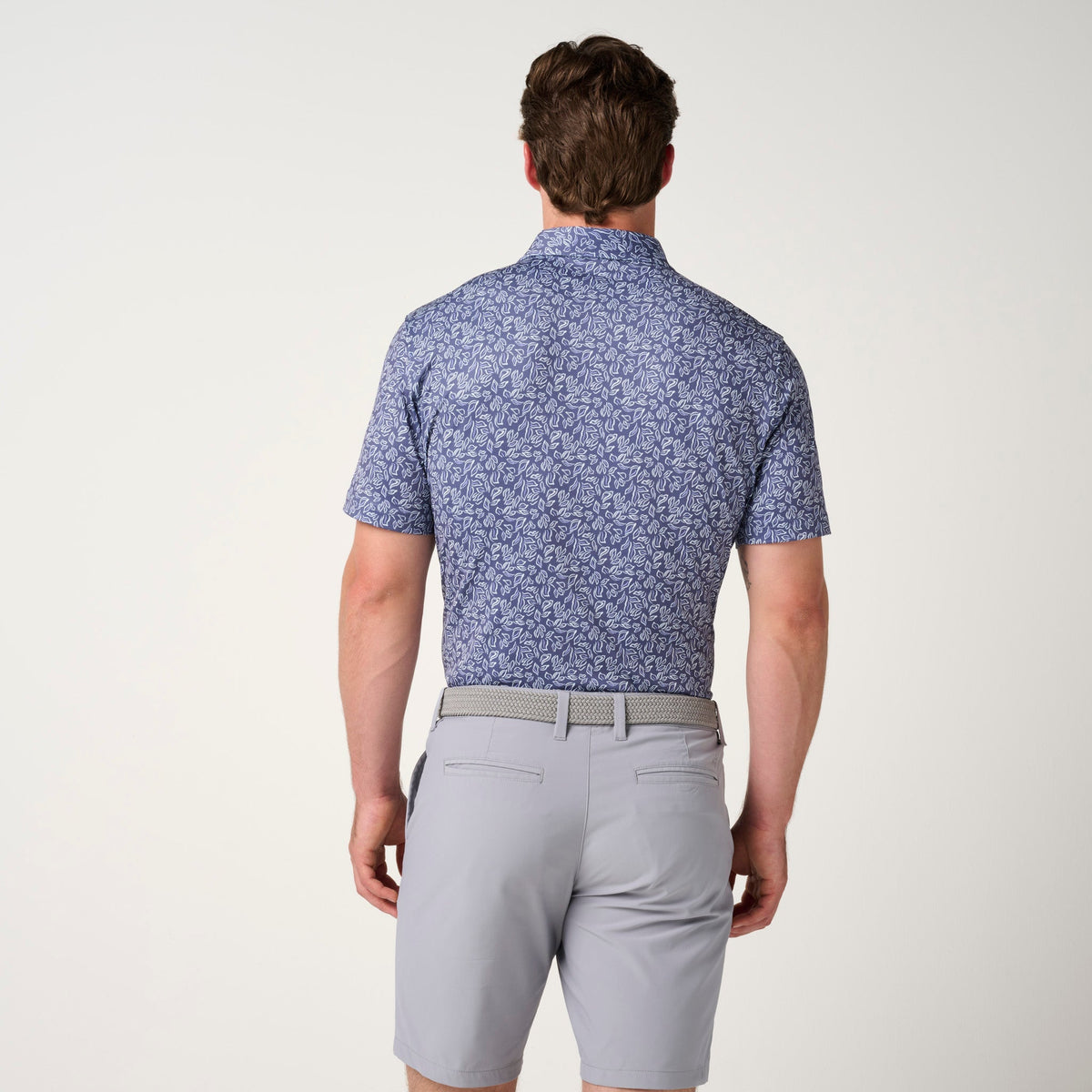 Floral Performance Polo