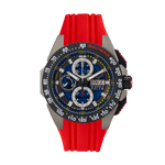 G5 Delta - Black-Red Automatic Titanium Swiss Sport Chrono Watch