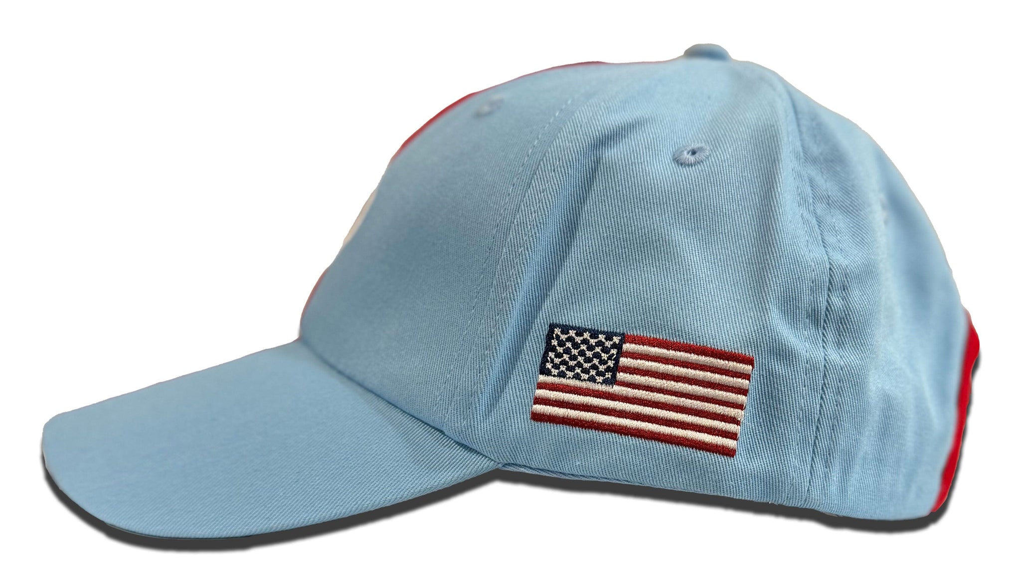 GrandPrix Originals Gulf Classic Baseball Hat - Gulf Blue/Beige/Navy