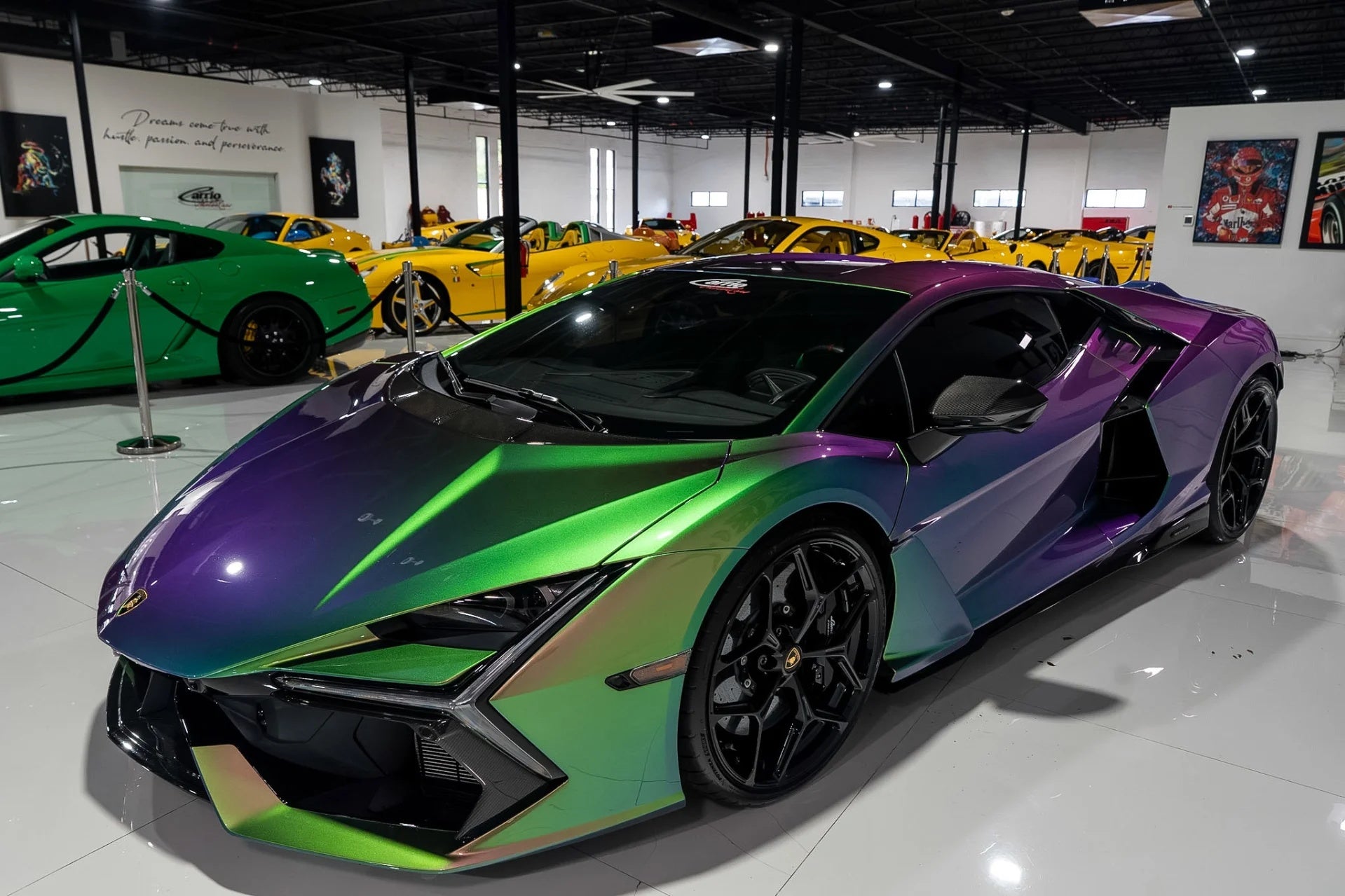 Verde Agave Lucido 2025 Lamborghini Revuelto For Sale – duPont