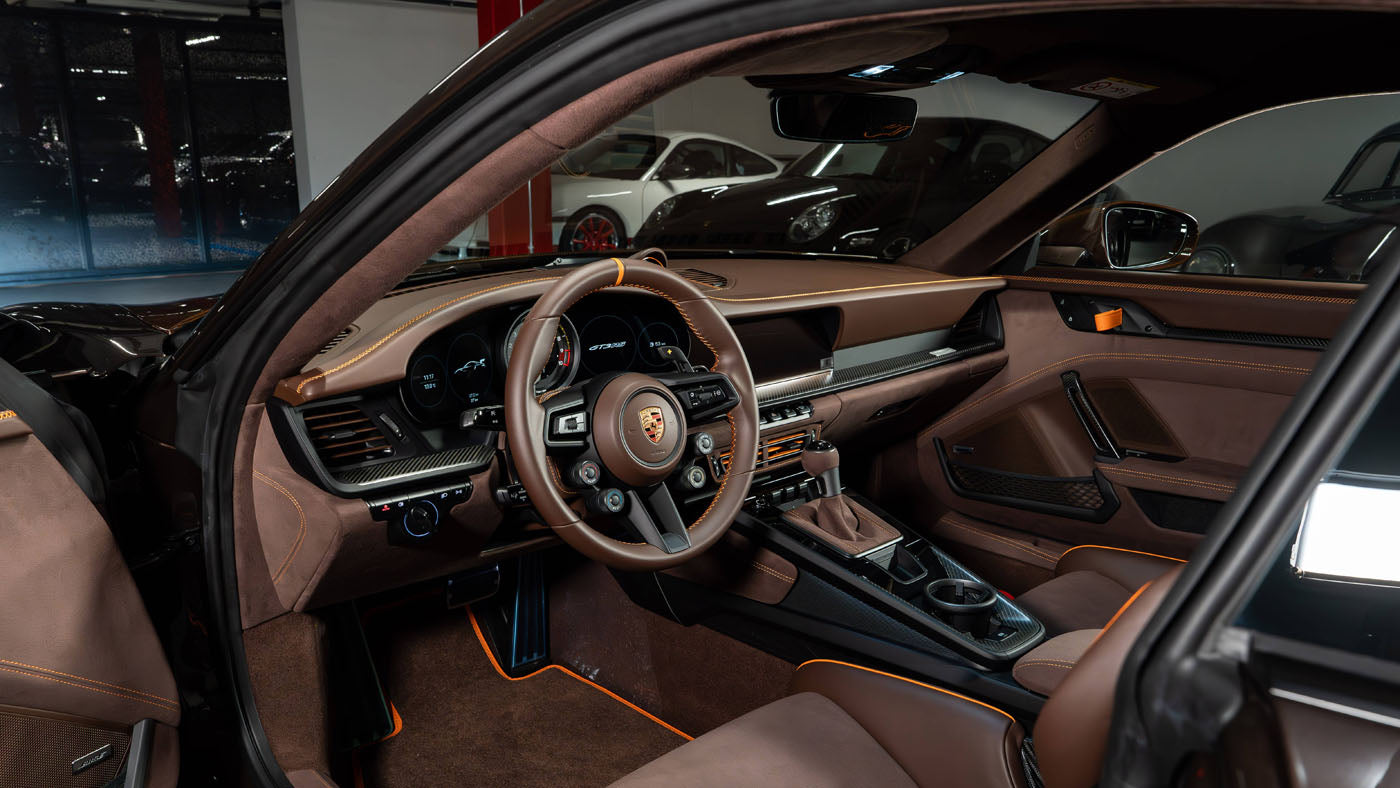 Porsche Unveils New Sonderwunsch 911 GT3 RS With Brown Carbon