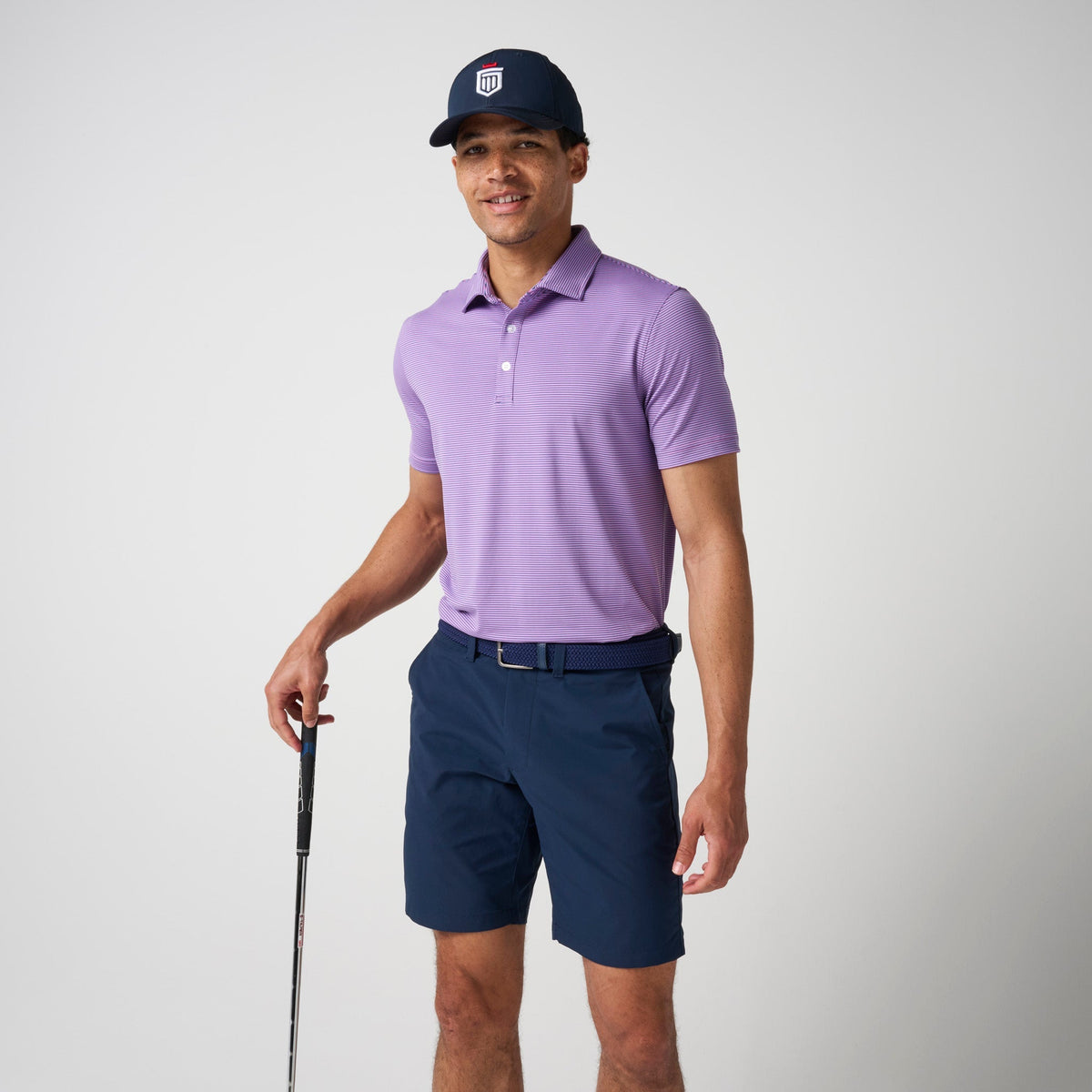 Performance Tech Stripe Polo