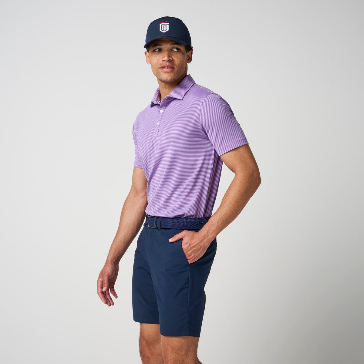 Performance Tech Stripe Polo