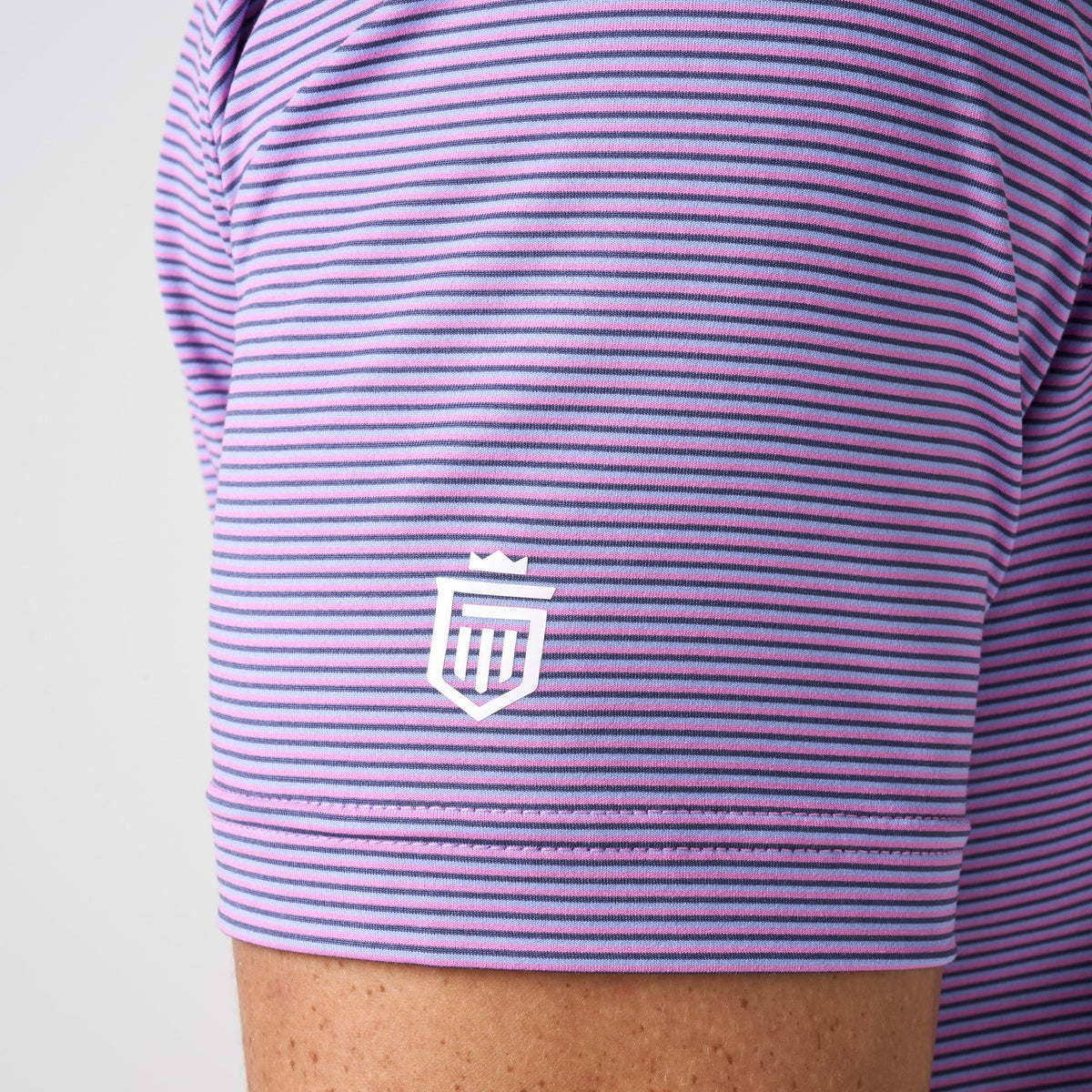 Performance Tech Stripe Polo