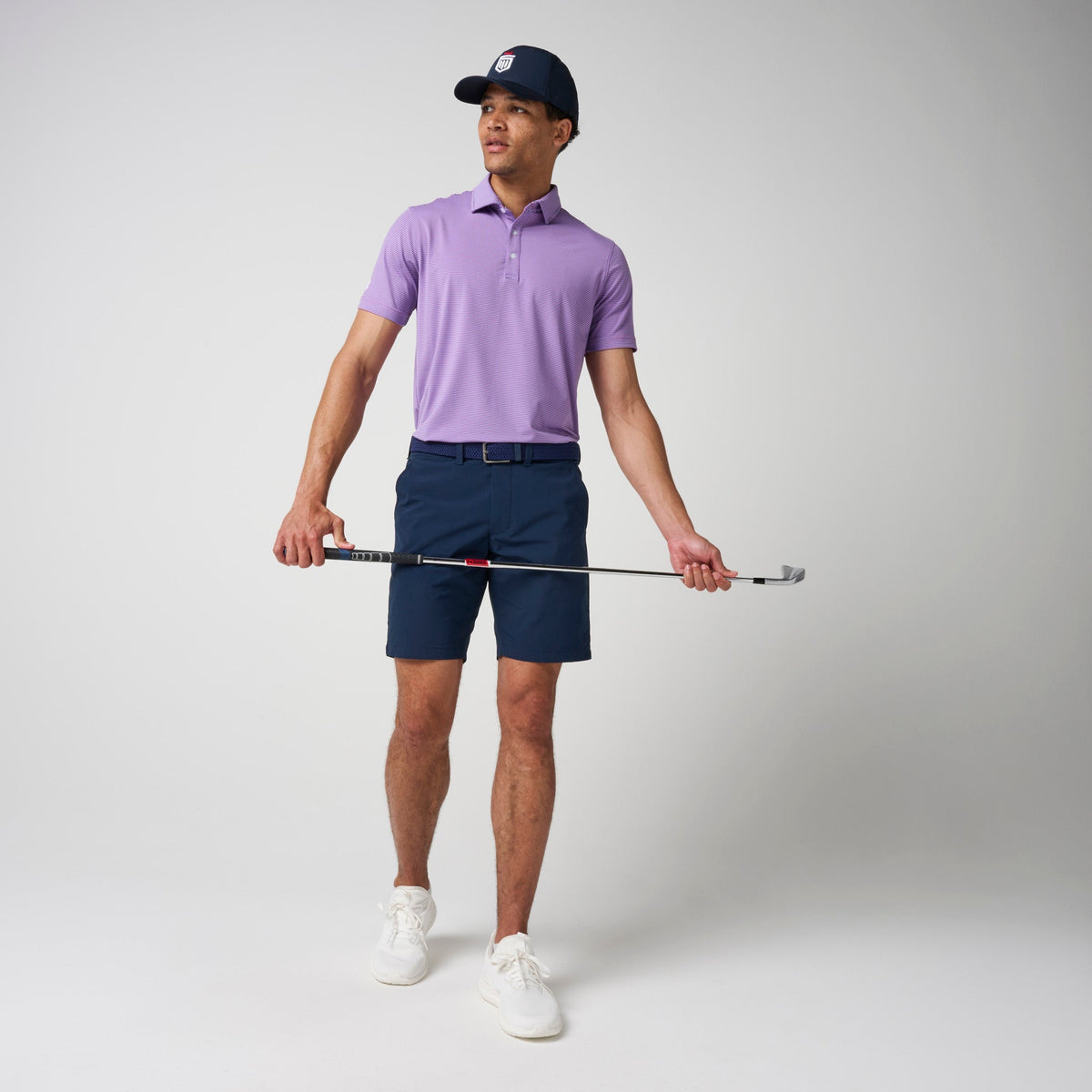 Performance Tech Stripe Polo