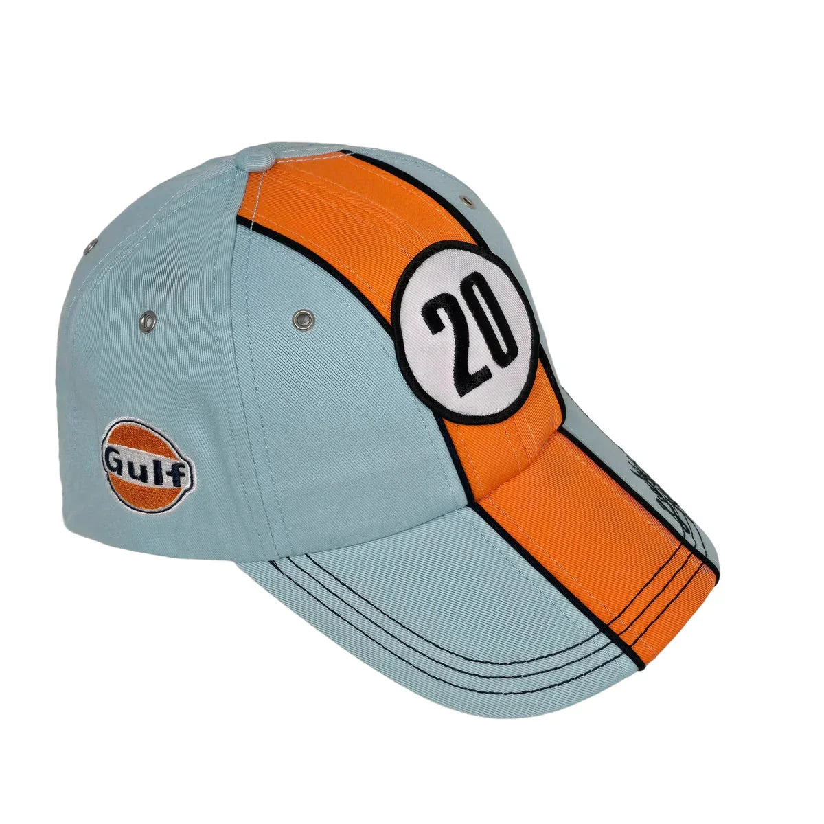 GrandPrix Originals Gulf Lucky #20 Baseball Hat - Gulf Blue
