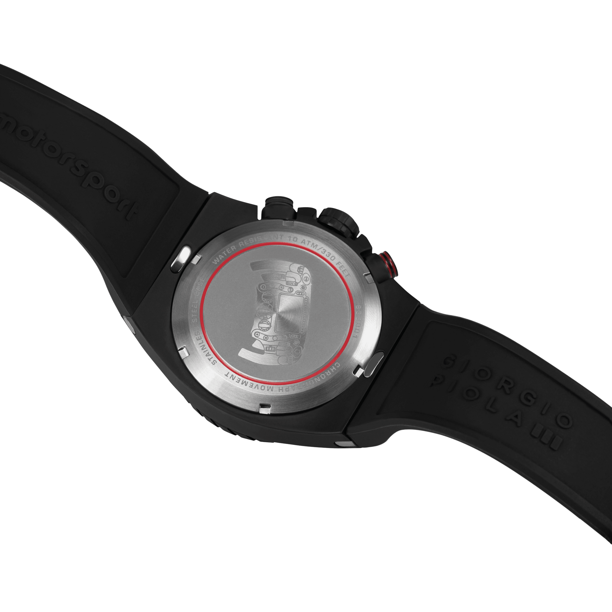 Speedtrap - Black Swiss Sport Chrono Watch