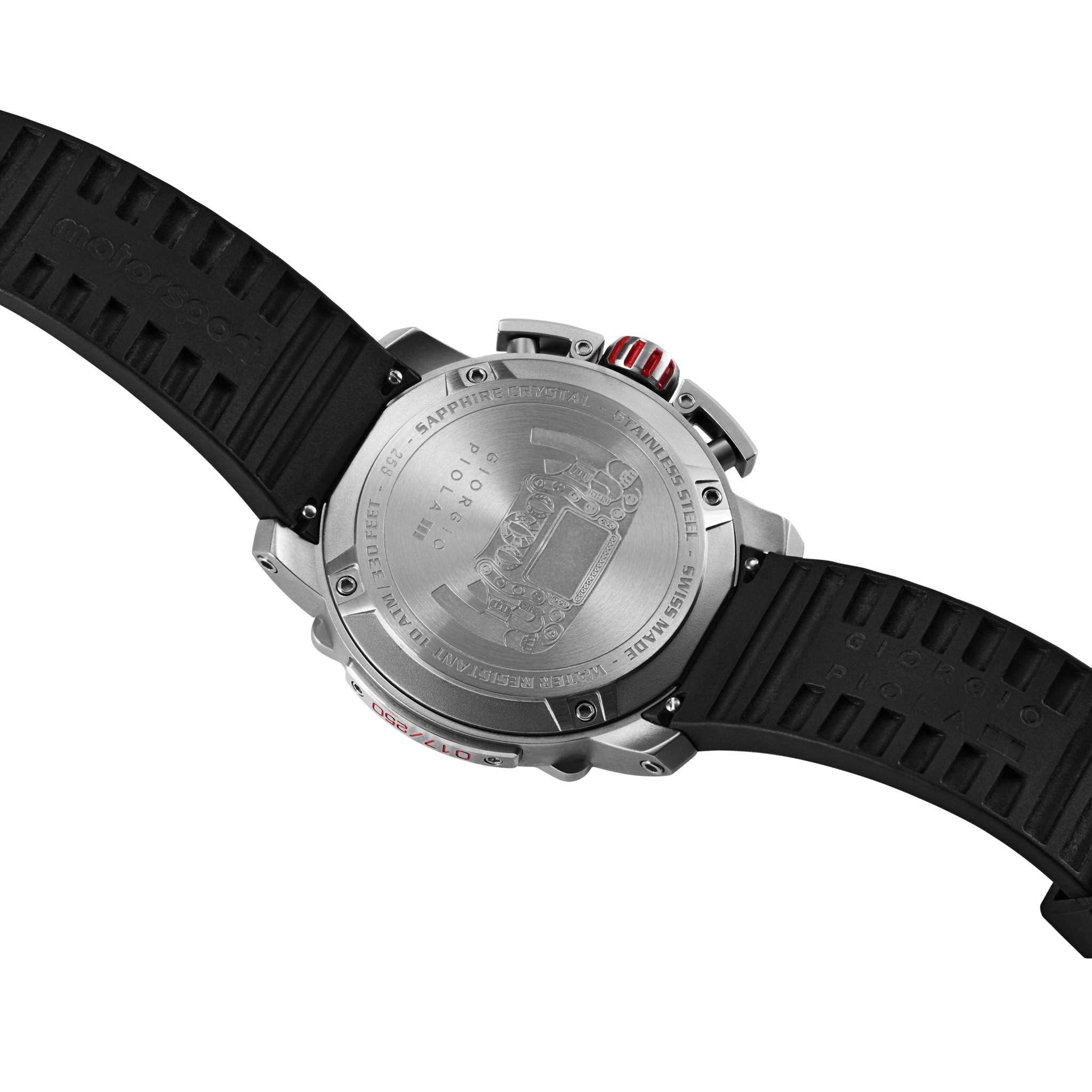 Torque - Grey Stainless Steel Swiss Sport Chrono Watch