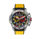 Torque - Yellow Stainless Steel Swiss Sport Chrono Watch