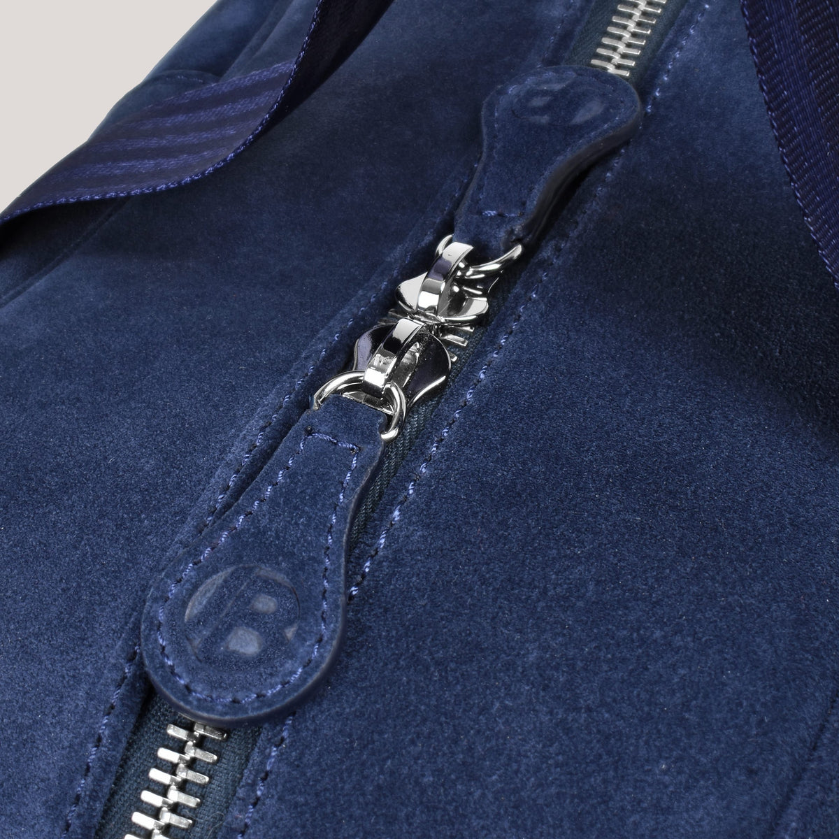 tuscan suede gto holdall martini zip