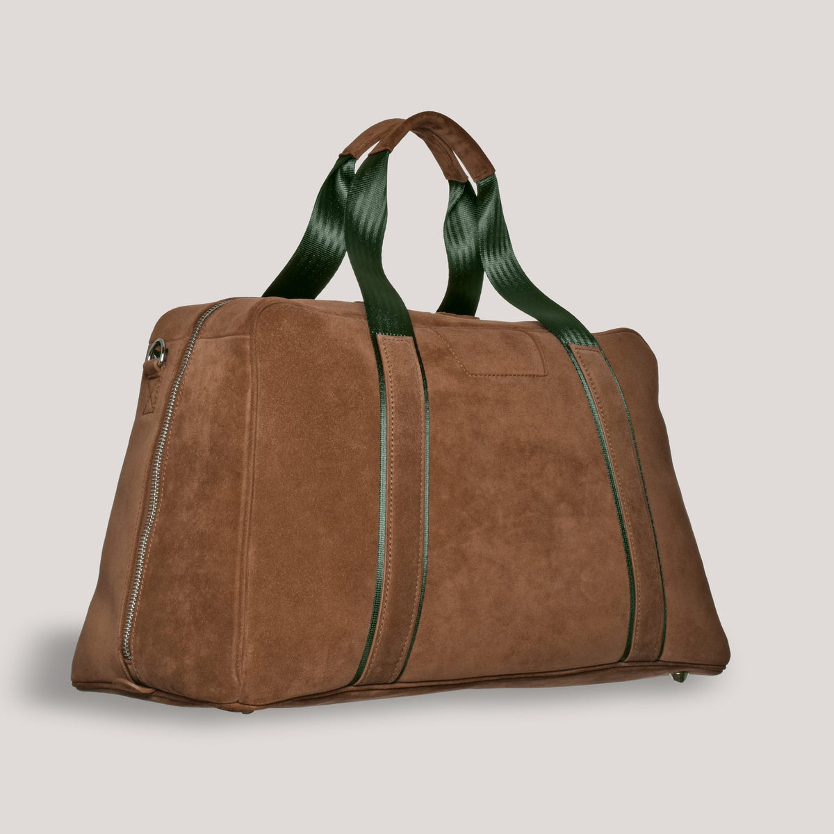 tuscan suede gto holdall tan angle