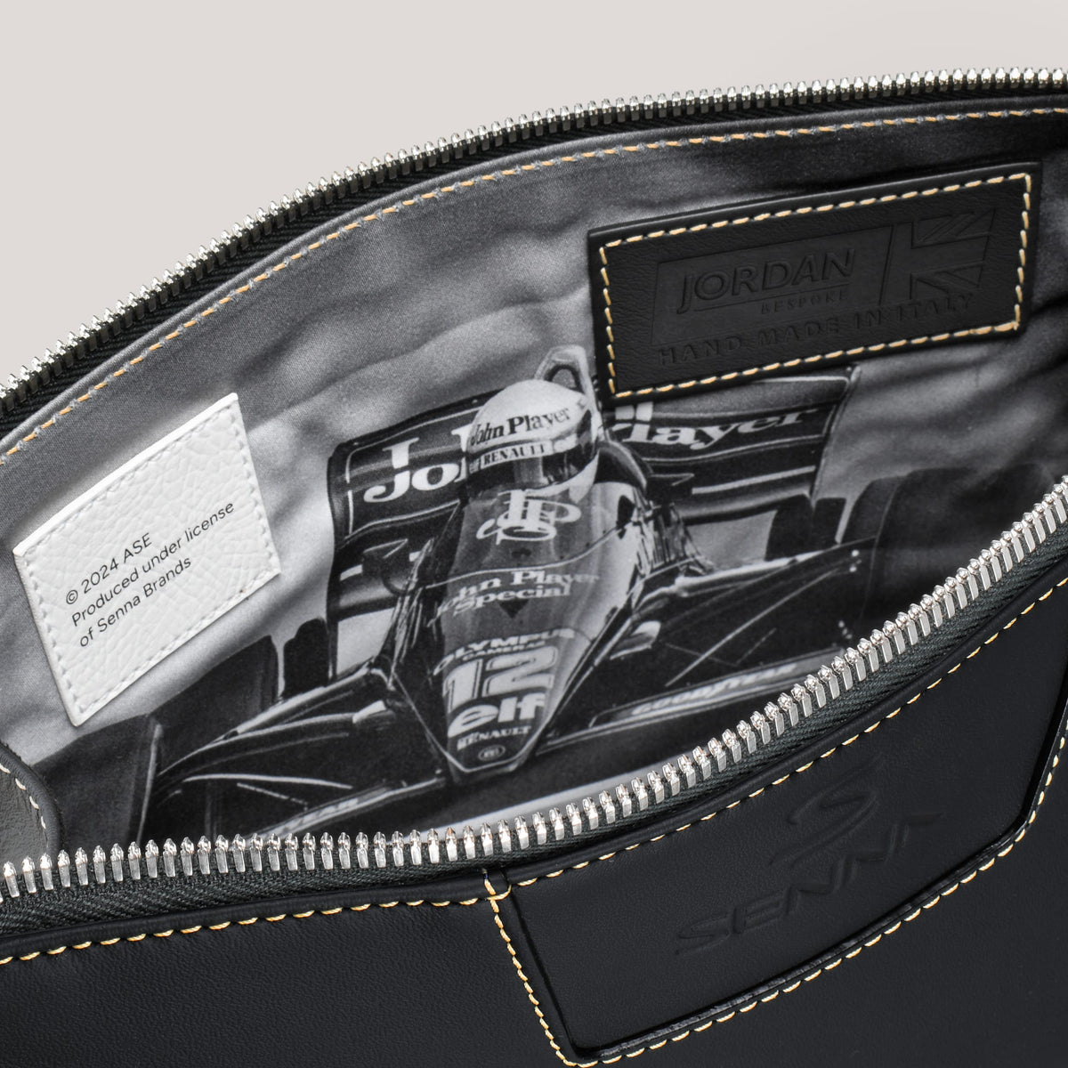 Wash/Tech Bag - Senna 85 Commemorative