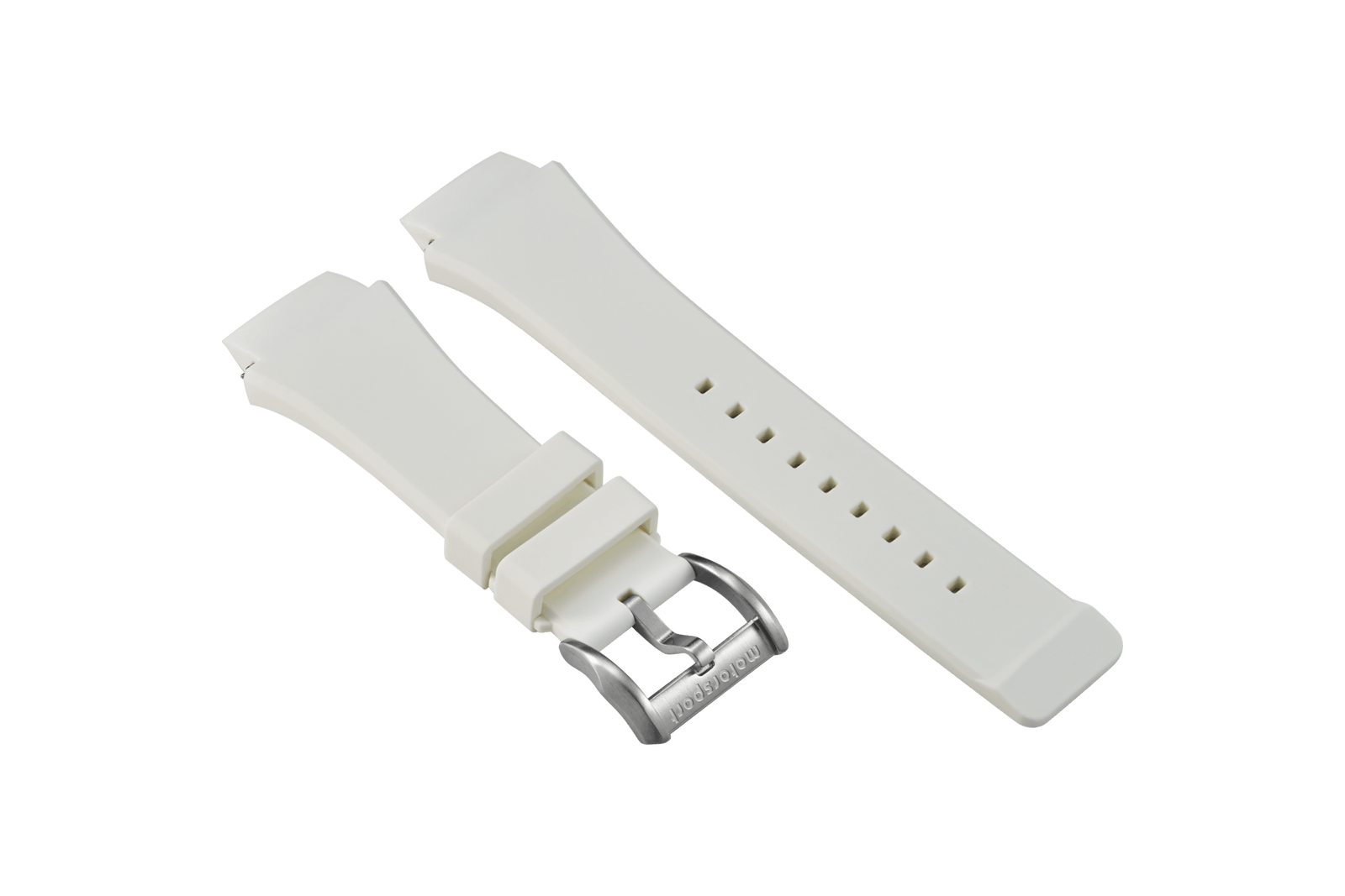White Silicone Strap