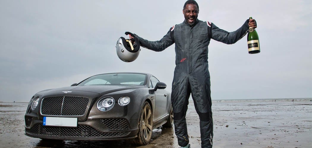 Elba achieves an average speed of 180.361mph to beat record set by Sir Malcolm Campbell in 1927. Record set during filming for new Discovery Channel show: Idris Elba: No Limits which airs in the summer.