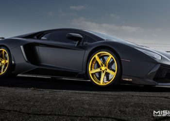 Chris Brown’s “The Dark Knight” Aventador Before & After