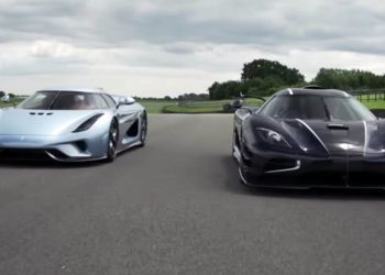 Koenigsegg Regera & One:1 Driving at Goodwood