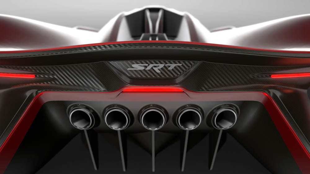 FCA US LLC has revealed new images of the SRT Tomahawk Vision Gran Turismo, a single-seat hybrid powertrain concept vehicle, to be released exclusively in Gran Turismo®6. Stay tuned for more updates including the official unveiling coming soon!