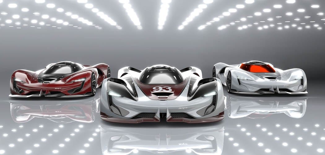 The SRT Tomahawk Vision Gran Turismo is available in three powerful versions – S, GTS-R and X – offering increasing levels of performance and technology. After completing the challenges, players will find the entry level SRT Tomahawk Vision Gran Turismo S, the racing version GTS-R and the experimental technology ultimate version X concept vehicles in the game’s SRT garage.