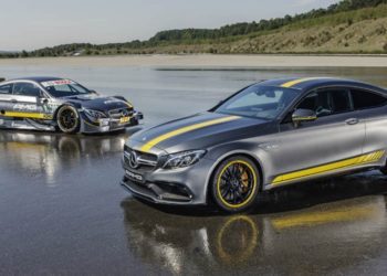 Special Model Mercedes-AMG C 63 Coupé Edition 1 and the Mercedes-AMG C 63 DTM racing coupé