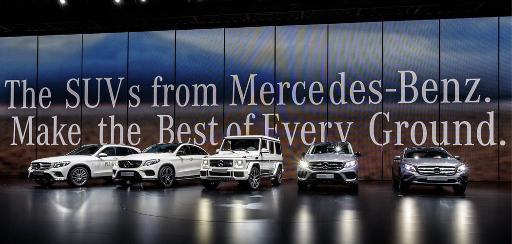 Die neuen SUVs von Mercedes-Benz
The new SUVs from Mercedes-Benz