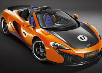 McLaren 650S Can-Am in Papaya Spark and Onyx Black