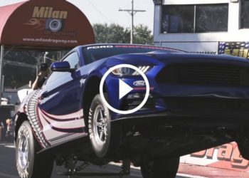 2016 Ford Cobra Jet Mustang Drag Racer is a Tire Destroying Monster