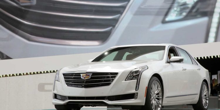 Cadillac introduces the CT6 luxury sedan Wednesday, April 1, 2015 at the New York International Auto Show in New York, New York. The CT6 is one of the world’s lightest and most agile full-size luxury performance sedans, with dimensions and spaciousness on par with BMW’s short-wheelbase 7-Series, but the approximate weight, agility and efficiency of the smaller Cadillac CTS – which is lighter than a BMW 5-Series. (Photo by Mike Appleton for Cadillac)