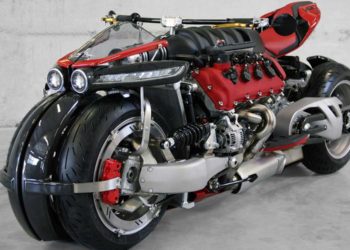 Lazareth LM 847: Maserati Engine-Powered Motorcycle