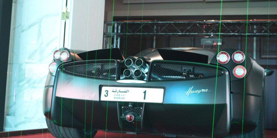 Number One Plate Sells for Nearly  Million in UAE