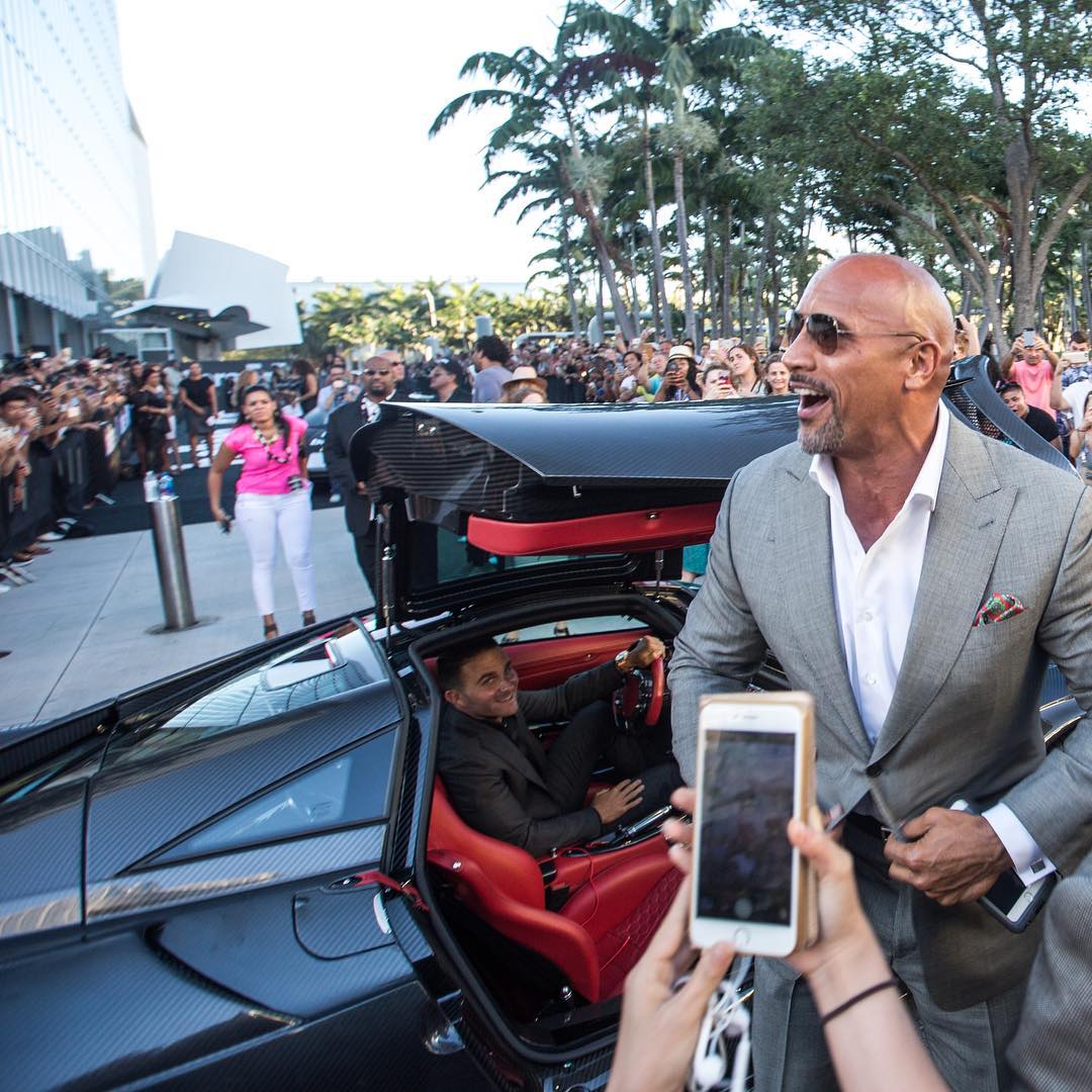 The Rock Arrives to 