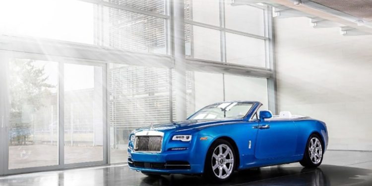 Michael Fux's Bespoke Dawn was unveiled during Monterey Car Week. (PRNewsFoto/Rolls-Royce Motor Cars)