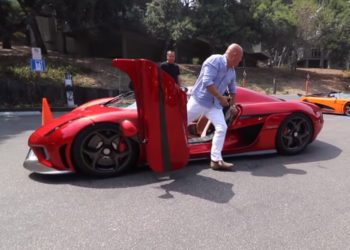 Christian Von Koenigsegg in His New Regera