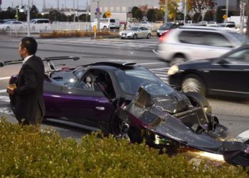 One-Off Pagani Zonda Zozo Crashed in Japan