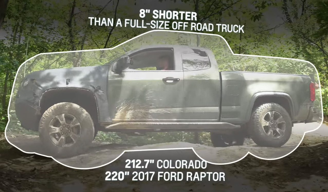 Chevy's New ZR2 Truck Proves its Worth on Tight Trails
