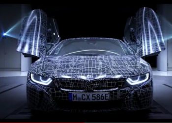 Upcoming BMW i8 Roadster Teased