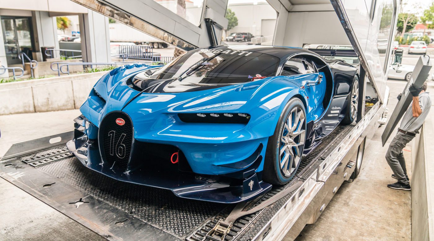 Bugatti Vision Gran Turismo Delivery Made in USA (Gallery)